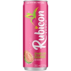 Rubicon Sparkling Guava Beverage 355 ml, $0.65/100ml
