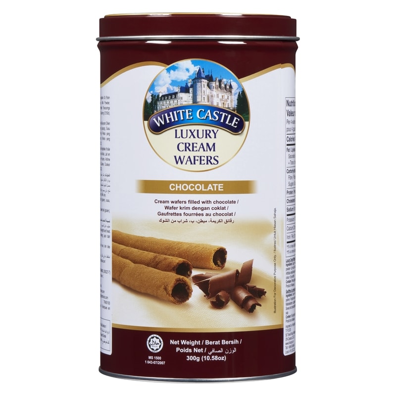 Cream Wafers Filled With Chocolate Chocolate