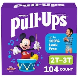Pull-Ups Boys' Potty Training Pants, 2T-3T (16-34 lbs), 104 Count