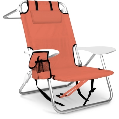 Everyday Essentials Chaise de plage ajustable BackPack – Orange  1 ea, 49,00 $/1ch