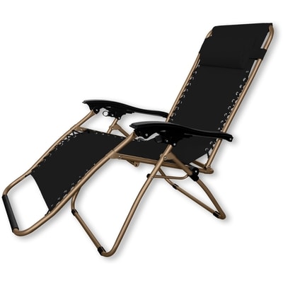 Everyday Essentials Chaise zéro gravité – noir 1 ea, 69,00 $/1ch