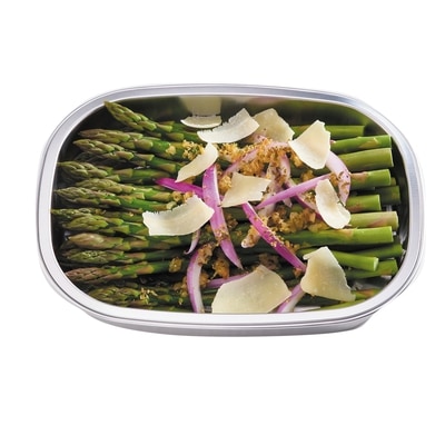 null Asperges à l’ail assaisonnées et parmesan 391 g, 1,53 $/100g