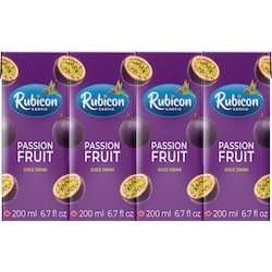 Rubicon Passion Fruit Juice Drink 4x200.0 ml, $1.50/100ml