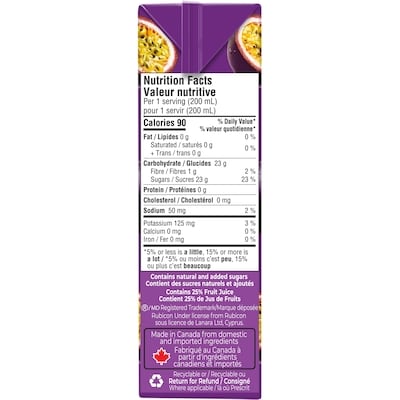 Passion Fruit Juice Drink