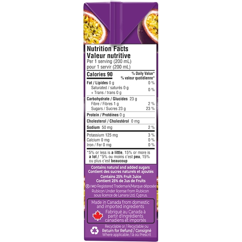 Passion Fruit Juice Drink