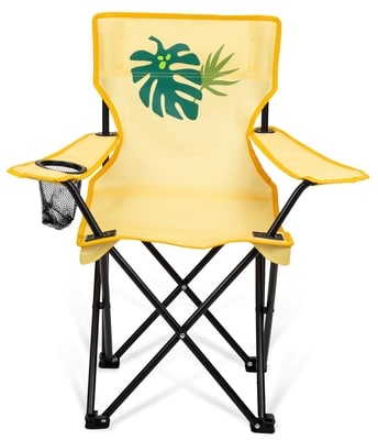 Everyday Essentials Chaise de plein air pliante pour enfants – Feuille tropicale  1 ea, 10,00 $/1ch