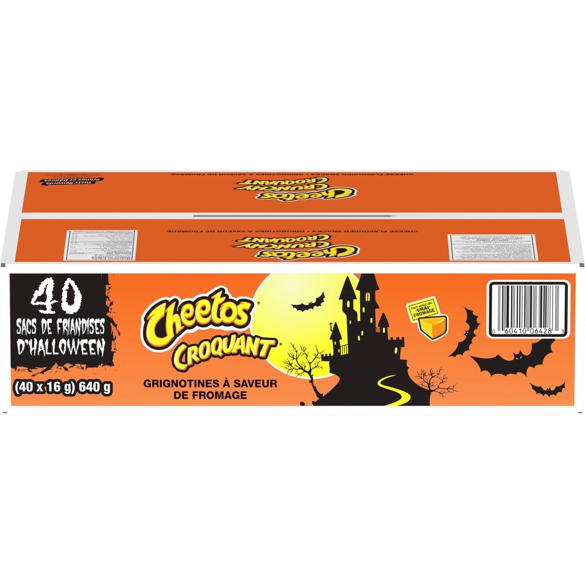 Frito-Lay Grignotines à saveur de fromage Croquant – sacs d’Halloween, (40 sacs de 16 g) 640 g, 2,03 $/100g