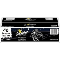 Smartfood White Cheddar Flavour Seasoned Popcorn, Halloween Treat Bags, (40 x 12 g) 480 g, $2.91/100g