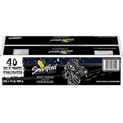 Maïs soufflé assaisonné saveur Cheddar blanc, sacs de friandises d’Halloween, (40 sacs de 12 g)
