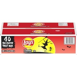 Lay's Classic Potato Chips, 40 Halloween Treat Bags, 16 g each 640 g, $2.03/100g