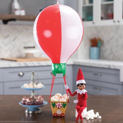 Balade en ballon à la menthe poivrée