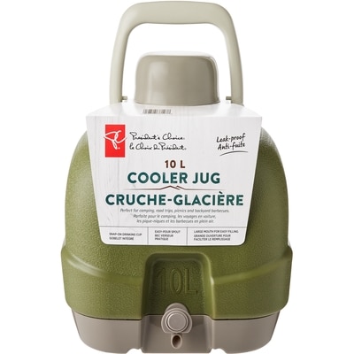 President's Choice 10 L Cooler Jug - Olive 1 ea, $29.00/1ea