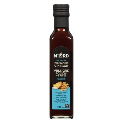 M’Lord Vinaigre pour poisson et frites anglais à l'ancienne 250 ml, 2,20 $/100ml