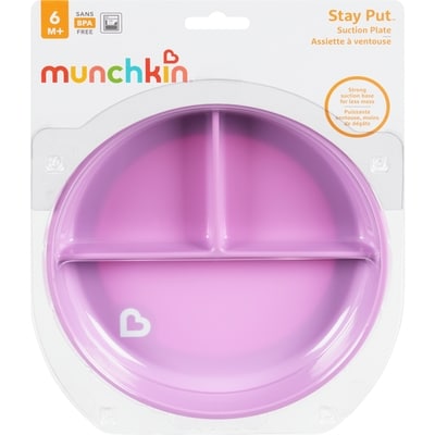 Munchkin Stay Put Suction Plate 6 M+ 1 ea, $9.99/1ea