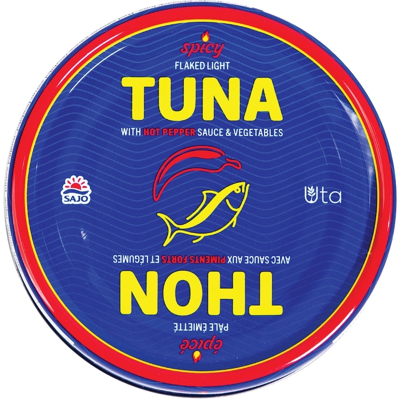 Spicy Tuna with Hot Pepper Sauce & Vegetables