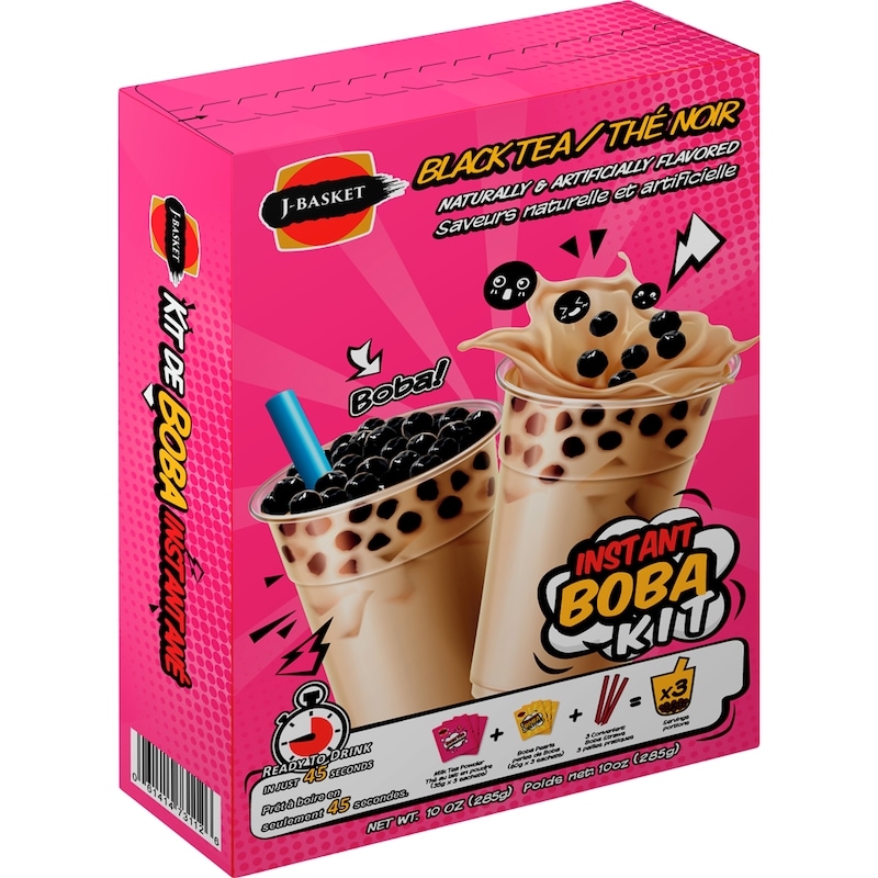 Instant Boba Kit Black Tea