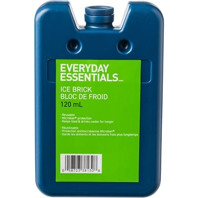 Everyday Essentials Ice Brick - Blue 1 ea, $2.00/1ea