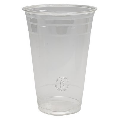 Eco-Packaging 20oz RPET Cold Cup, Pack of 50 50 ea, $0.15/1ea