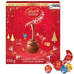 Lindt Chocolats assortis LINDOR – Calendrier de l’avent 158 g, 9,49 $/100g