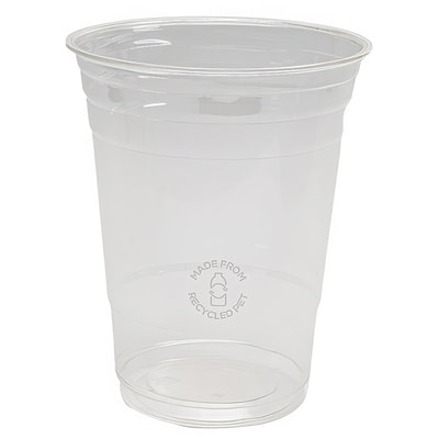 Eco-Packaging 16oz RPET Cold Cup, Pack of 50 50 ea, $0.13/1ea
