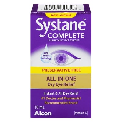 Systane Complete Lubricant Eye Drops 10 ml, $209.90/100ml