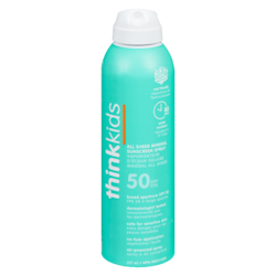 Thinksport Vaporisateur d'écran solaire mineral all sheer, FPS 50 177 ml, 17,23 $/100ml