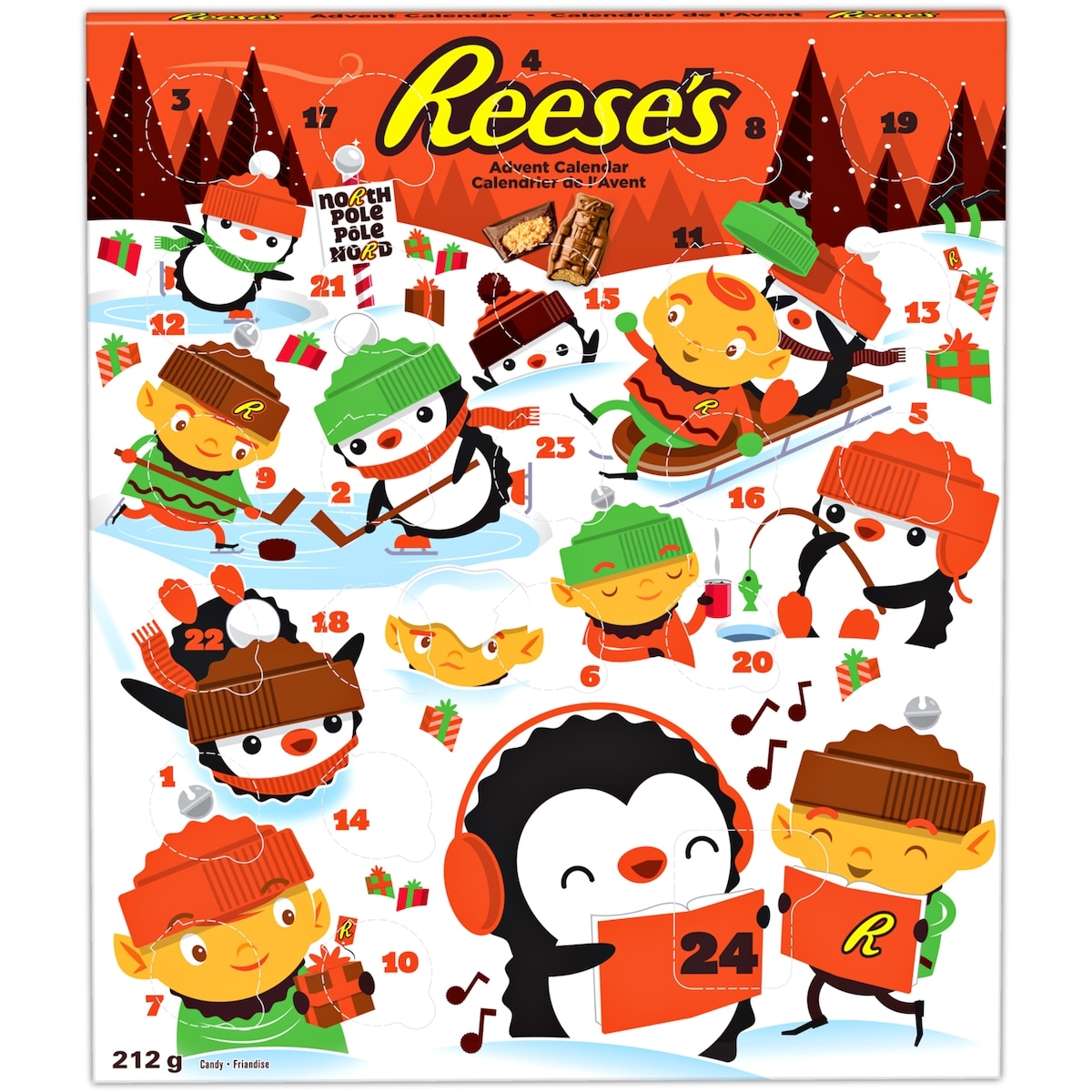 Reese's Advent Calendar 212 g, $6.60/100g