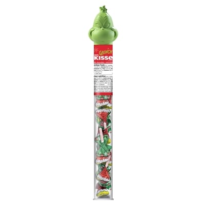 Hershey's KISSES GRINCH Milk Chocolate Topper Cane 50 g, $6.58/100g