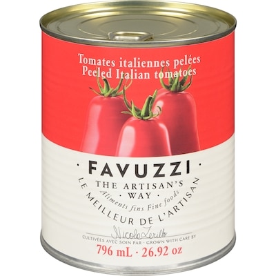 Favuzzi Tomates italiennes pelées 796 ml, 564,07 $/100ml