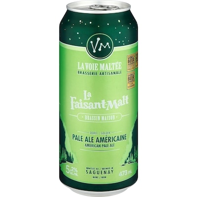 null Brassin maison bière la faisant-malt doré pale ale américaine (Pièce d’identité requise au moment du ramassage) 473 ml, 0,95 $/100ml