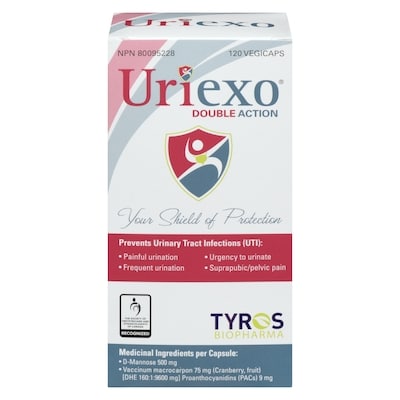 Uriexo Vegicaps 120 ea, $0.39/1ea