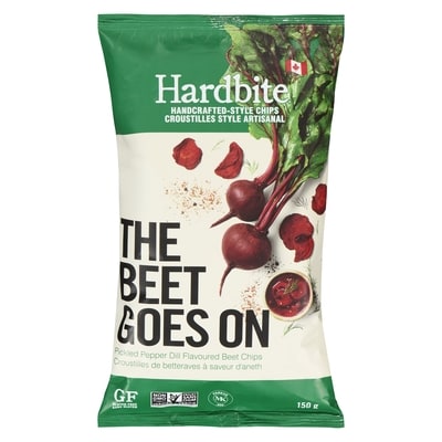 Hardbite Handcrafted-Style Chips The Beet Goes On 150 g, $2.67/100g