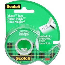 Scotch Ruban Magic(MC) , 3/4 po x 18 v 1 ea, 4,00 $/1ch