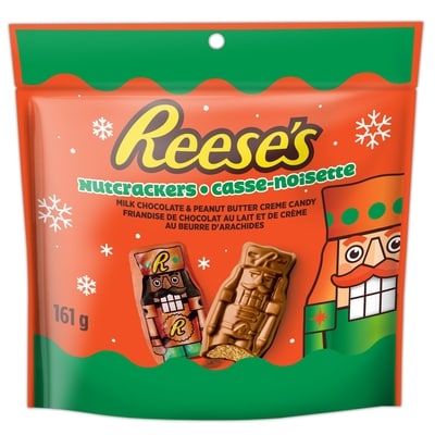 Reese's Peanut Butter & Milk Chocolate Nutcrackers Holiday & Christmas Gift Box 161 g, $3.42/100g