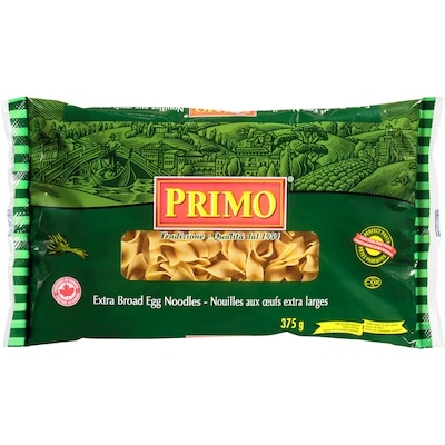 Primo Extra Broad Egg Noodles 375 g, $0.61/100g