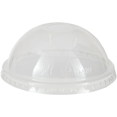null Couvercle dome avec trou 92mm, pack de 50 50 ea, 0,05 $/1ch