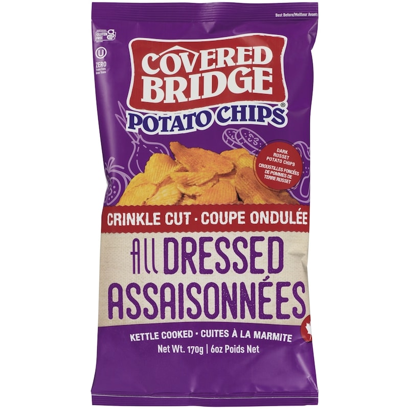 Potato Chips, All Dressed Crinkle Cut