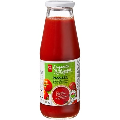 PC Organics Passata 660 ml, $0.68/100ml