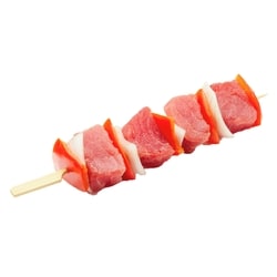 null Tuna Kebob, Previously Frozen 0.12 kg, $6.66/100g