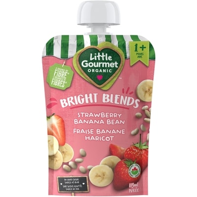 Baby Gourmet Organic Bright Blends Strawberry Banana Bean  113 ml, $2.21/100ml