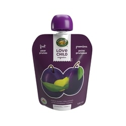 Love Child Organics Organic Pear/Prunes Puree 128 ml, $1.79/100ml