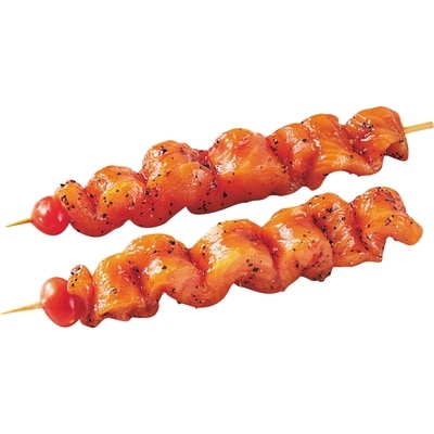 null Souvlaki Salmon Skewers $26.46/1kg $12.01/1lb