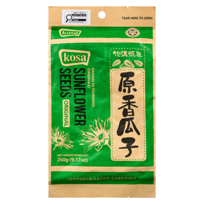 Kosa Sunflower Seeds Original Flavor 260 g, $1.15/100g