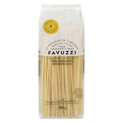 Favuzzi Pâtes artisanales spaghetti 500 g, 1,20 $/100g
