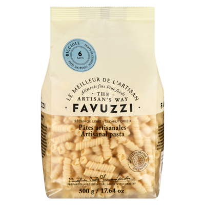 Favuzzi Artisanal Pasta Ricciole 500 g, $1.20/100g