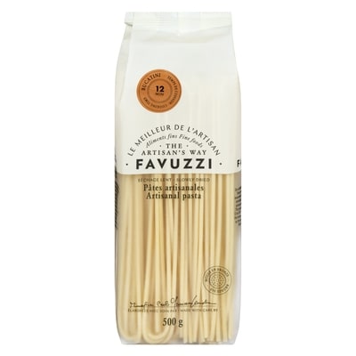 Favuzzi Pâtes artisanales bucatini 500 g, 1,20 $/100g