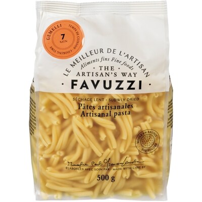 Favuzzi Artisanal Pasta Gemelli 500 g, $1.20/100g
