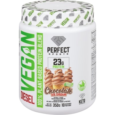 Diesel Chocolat végétalien 350 g, 9,57 $/100g