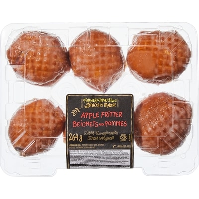 Farmer's Market Apple Fritter Mini Doughnuts 264 g, $1.52/100g