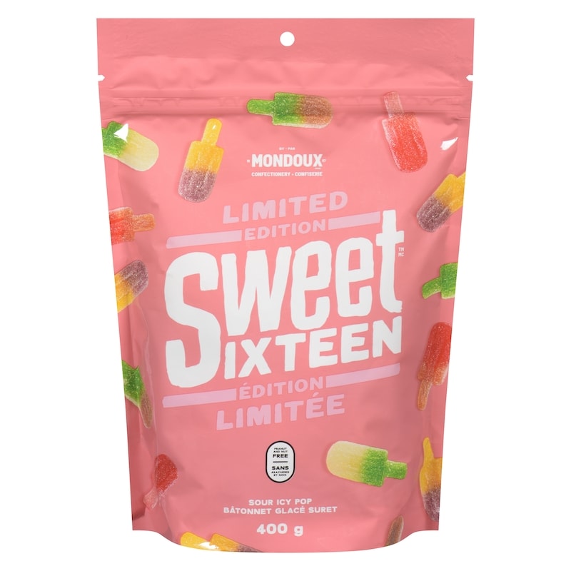 Mondoux Sweet Sixteen Sour Icy Pop Limited Edition - 400 g | No